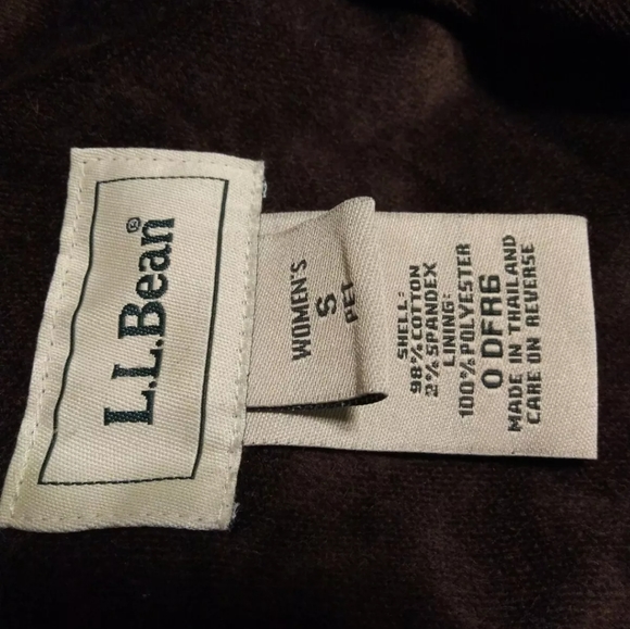 ❤L.L. Bean Brown Suede Jacket Small - Picture 2 of 3